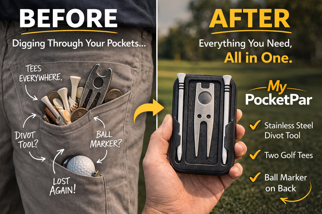 MyPocketPar - Slim Golf Pocket Organizer