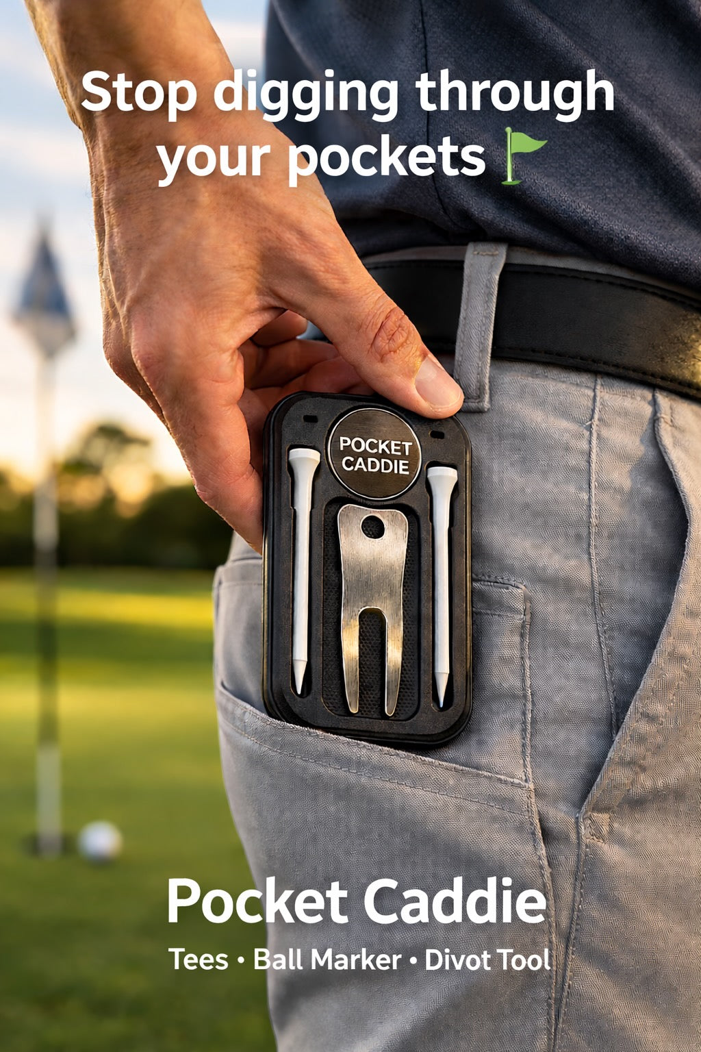 Pocket Caddie - Slim Golf Pocket Organizer